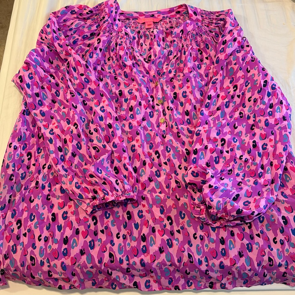 Lilly Pulitzer Elsa Top, Size XXL
